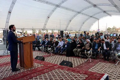 آیین بازگشایی و افتتاح بلوار بصیرت