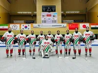 تیم ملی اسکیت هاکی زنان برابر چین در قهرمانی آسیا به پیروزی رسید