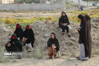 گزارش تصویری | مراسم تشییع پیکر شهدای حمله جنایتکارانه آمریکا به یک مراسم عروسی در شهرستان سیریک - کوهستک