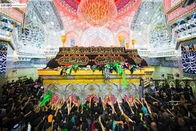 پخش زنده از حرم امام حسین (ع) در کربلای معلی