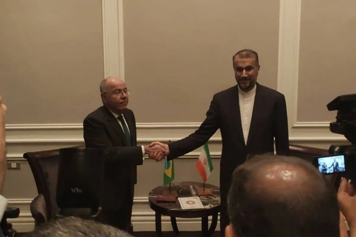 امیرعبداللهیان با همتای برزیلی دیدار کرد