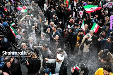گزارش تصویری (۳) | راهپیمایی روز ۲۲ بهمن در مشهد