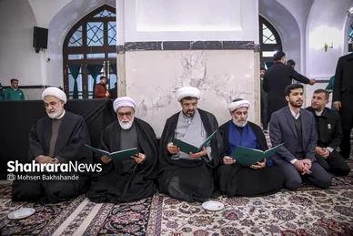 گزارش تصویری | مراسم ترحیم مرحوم آیت‌الله محمدهادی عبدخدایی در حرم مطهر رضوی