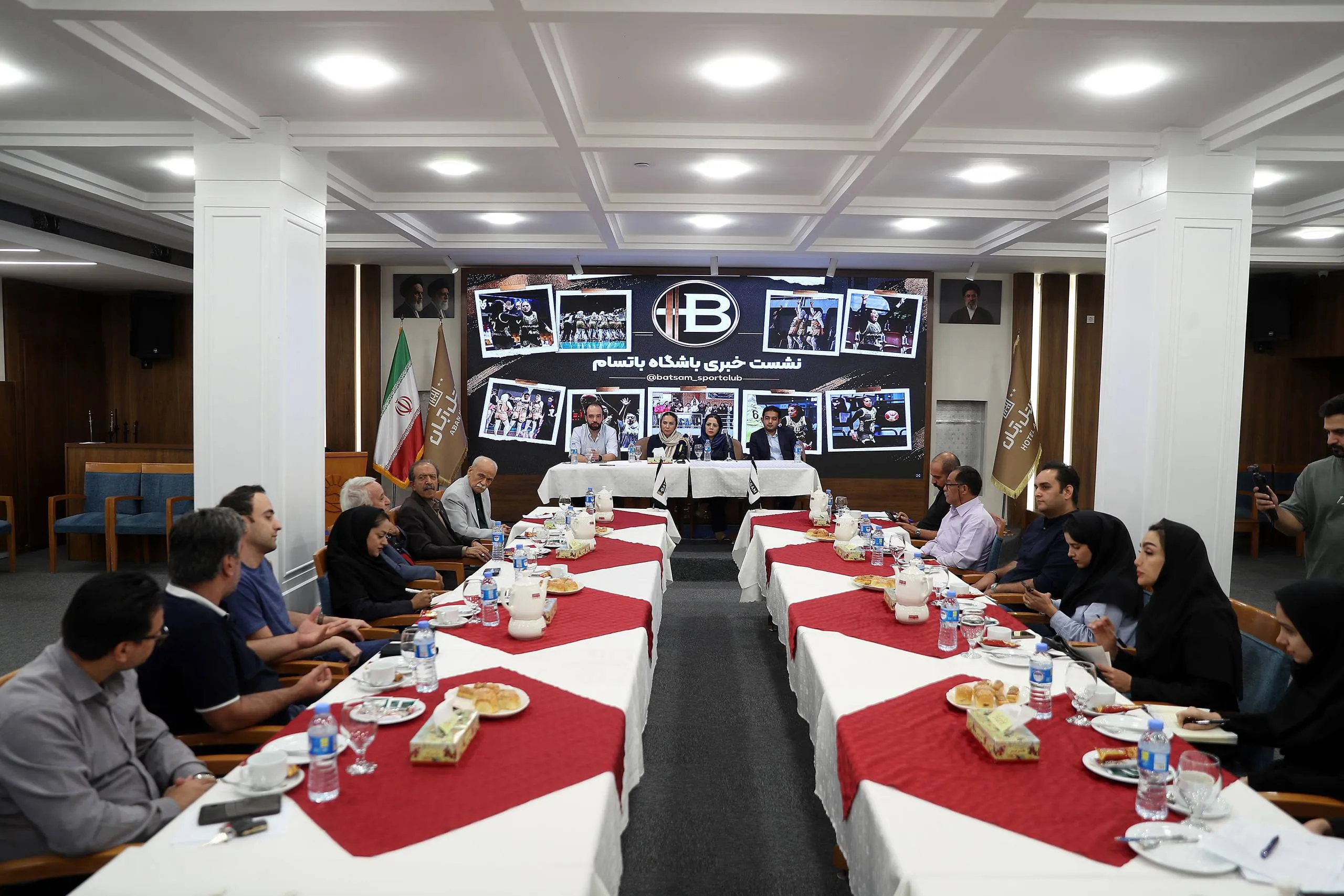 نشست خبری باشگاه باتسام