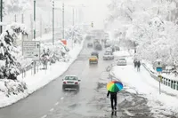 ویدئو| تهرانپارس برفی از نمایی باورنکردنی