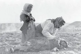 زنان و کودکان در قحطی بزرگ ایران
