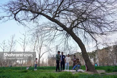 گزارش تصویری | بوستان غدیر مشهد در روز دوم فروردین ۱۴۰۵