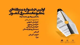 فراخوان سومین جشنواره منطقه&zwnj;ای مطبوعات شرق کشور یادمان پروفسور معتمدنژاد منتشر شد