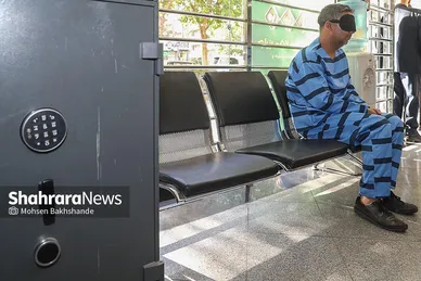 بازگشت سارق مسلح بانک سپه شعبه سعدآباد مشهد به محل سرقت