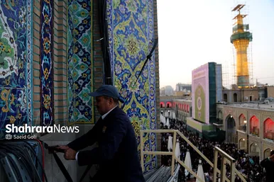گزارش تصویری| آیین اذن عزای محرم در حرم مطهر رضوی (پنجشنبه ۵ تیر ۱۴۰۴)