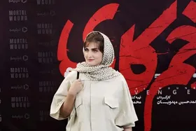 الناز ملک در پشت صحنه فیلم جدید منوچهر هادی + عکس