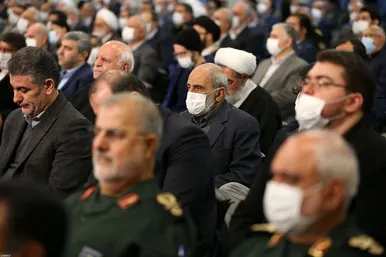 عکس | دیدار جمعی از مسئولان نظام و سفیران کشورهای اسلامی با مقام معظم رهبری