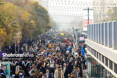 گزارش تصویری | راهپیمایی ۱۳ آبان ۱۴۰۳ در مشهد