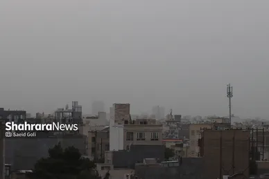 هجوم ریزگرد‌ها از ترکمنستان به مشهد (۲۵ خرداد ۱۴۰۱)