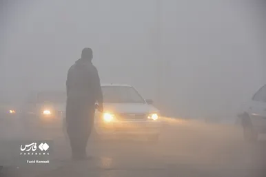 مه در آبادان (۱۹ آذر ۱۴۰۲)
