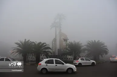 مه در آبادان (۱۹ آذر ۱۴۰۲)