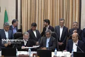 امضاء تفاهم‌نامه سه‌جانبه شهرداری مشهد، استانداری خراسان رضوی و وزارت نیرو برای احداث نیروگاه بیوگاز