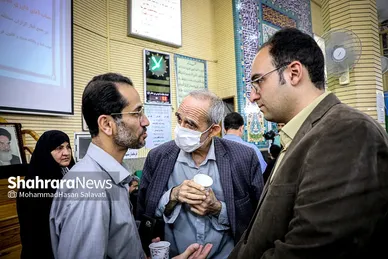 دیدار مردمی فرماندار و مدیران ۱۵ دستگاه اجرایی با اهالی منطقه ۹ مشهد