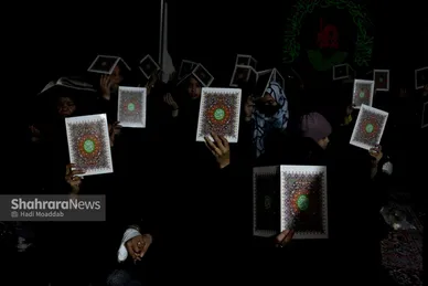 مراسم احیای شب ۱۹ ماه رمضان در حرم مطهر رضوی