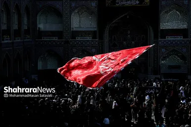عزاداری روز شهادت امام رضا (ع) در حرم مطهر رضوی