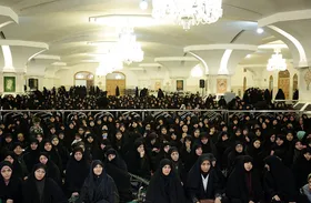 &laquo;حماسه زنان نوغان&raquo; در حرم مطهر رضوی برگزار شد