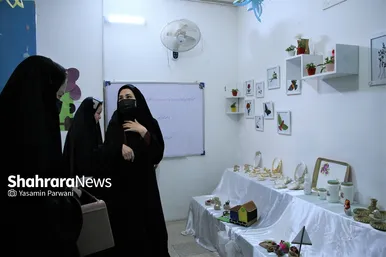 دومین بازارچه فروش دست ساخته‌های دانش‌آموزان مدرسه خودگردان هدایت
