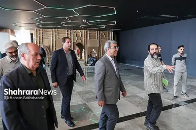 گزارش تصویری | بازدید استاندار خراسان رضوی از پشت صحنه فیلم کاکالوتی