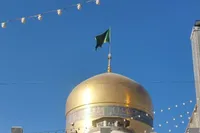 «در غم بانوی بهشت» | رواق نجمه خاتون (س) حرم رضوی میزبان بانوان در شب وفات حضرت معصومه (س)