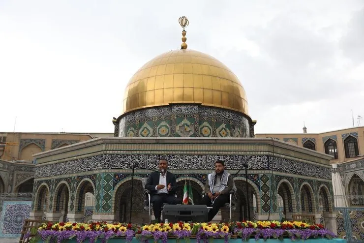 همایش ویژه روز قدس در حرم رضوی برگزار شد