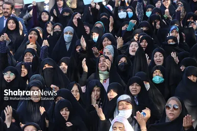 راهپیمایی اصناف، بازاریان و نمازگزاران پس از نماز جمعه مشهد