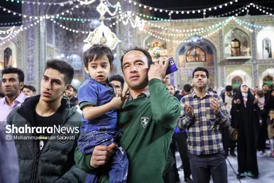 بازگشایی صحن انقلاب حرم مطهر رضوی در آستانه نیمه شعبان