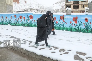 ایران زیباست | برف در کلات