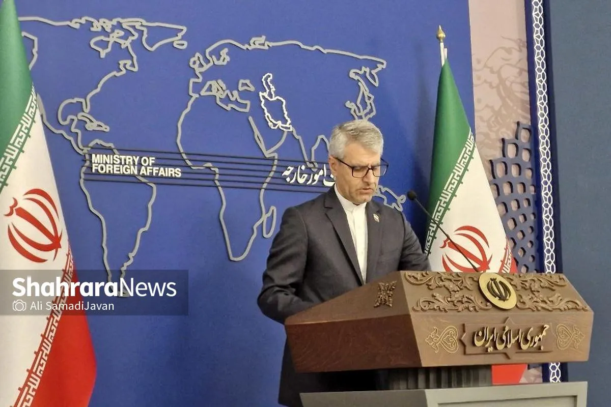 بقایی: جمهوری اسلامی ایران هیچ‌گاه برای مذاکره التماس نمی‌کند | فعلاً برنامه‌ای برای مذاکره با سه کشور اروپایی نداریم