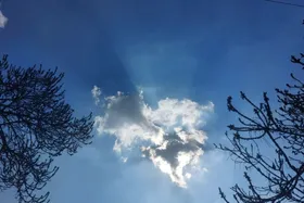 شهروند خبرنگار | تصویری از آسمان مشهد در واپسین روز&zwnj;های اسفند ۱۴۰۳
