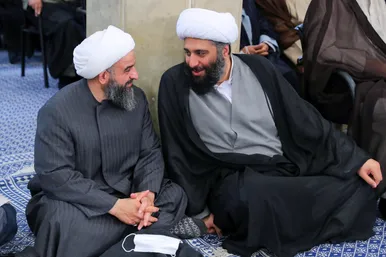 دیدار جمعی از مبلغان و طلاب حوزه‌های علمیه سراسر کشور با رهبر انقلاب