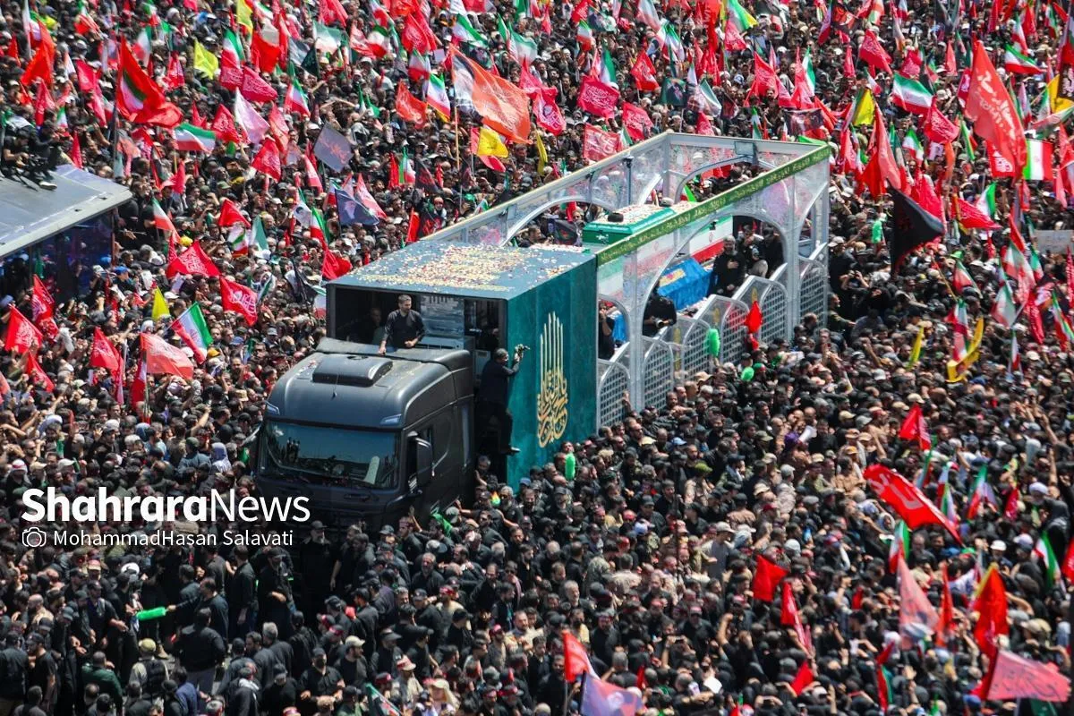 حضور ۶۰۰ خبرنگار ملی و ۱۷۲ خبرنگار خارجی در مراسم تشییع پیکر رهبر شهید در مشهد