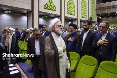 مراسم معارفۀ رئیس‌کل جدید دادگستری خراسان رضوی