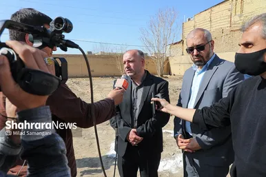 مراسم کلنگ‌زنی احداث ۱۰۵ کلاس آموزشی در حاشیه شهر