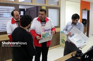 بازدید مدیرعامل جمعیت هلال‌احمر خراسان رضوی از موسسه فرهنگی شهرآرا