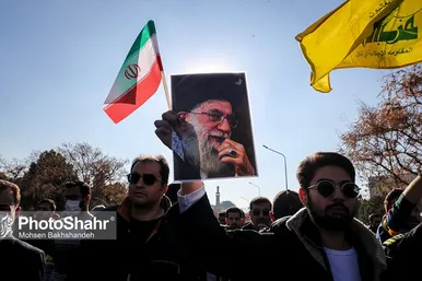 مراسم تشییع و تدفین شهید گمنام در دانشگاه فردوسی مشهد