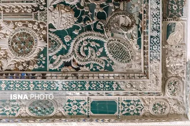 گزارش تصویری | آیینه کاری، هنر جهانی ایرانی