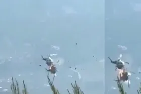 برخورد ۲ بالگرد در یونان (۱۱ مرداد ۱۴۰۵)