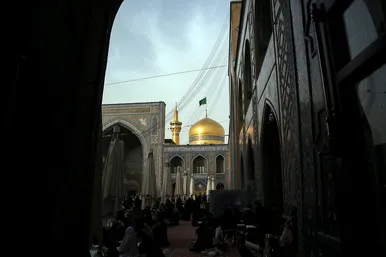 ترتیل خوانی قرآن کریم در مسجد گوهرشاد حرم مطهر رضوی