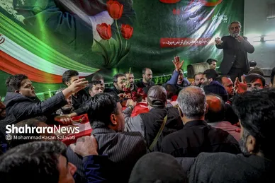 گزارش تصویری | مراسم وداع با پیکر شهید مدافع امنیت «مهدی ظریف» در مشهد