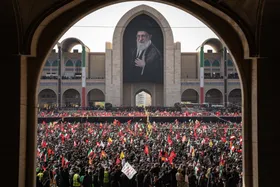 ویدئو | حال و هوای مصلای تهران در مراسم وداع با پیکر آقای شهید ایران (۱۳ تیر ۱۴۰۵)