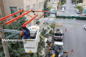 چراغ&zwnj;های پرمصرف معابر مشهد در مسیر خروج از مدار