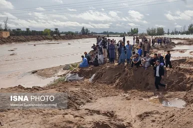 سیل در جنوب کرمان