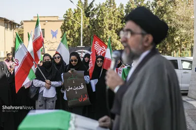 گزارش تصویری | تجمع دانشجویان انقلابی در مشهد