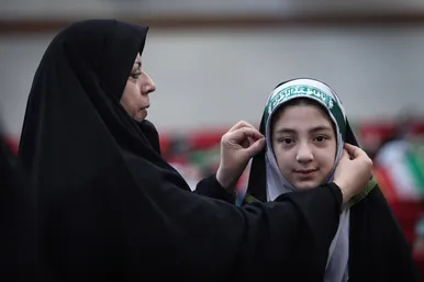  مراسم اختتامیه عهد کودکان دبستانی با حاج قاسم سلیمانی