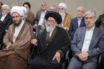 رهبر معظم انقلاب اسلامی: شهید رئیسی خود را از مردم برتر نمی‌دانست | آمریکایی ها در مذاکرات دست از یاوه گویی بردارند (۳۰ اردیبهشت ۱۴۰۴) + فیلم و عکس